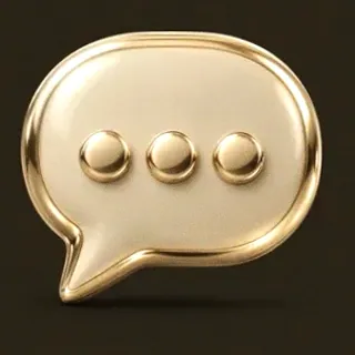 Chat bubble icon — Kingmaker Casino