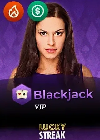 Blackjack VIP live game cover
