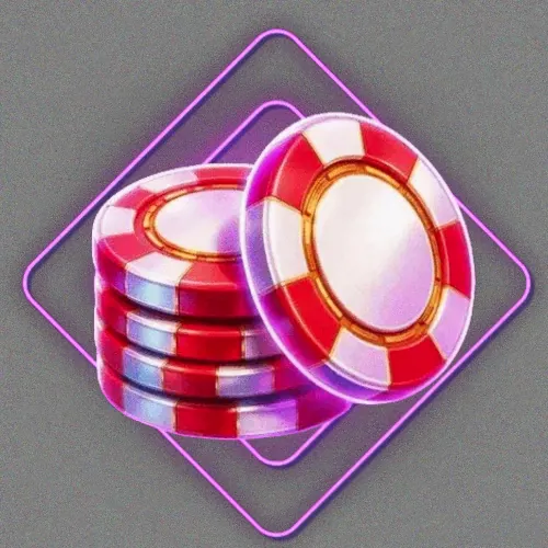 Poker table with cards