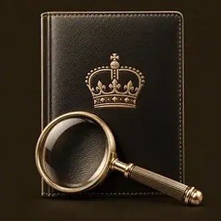 Passport magnifying glass — Kingmaker Casino