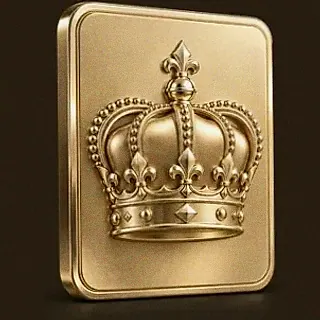 Royal crown plaque — Kingmaker Casino