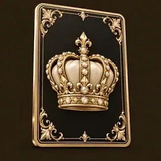Royal crown card — Kingmaker Casino