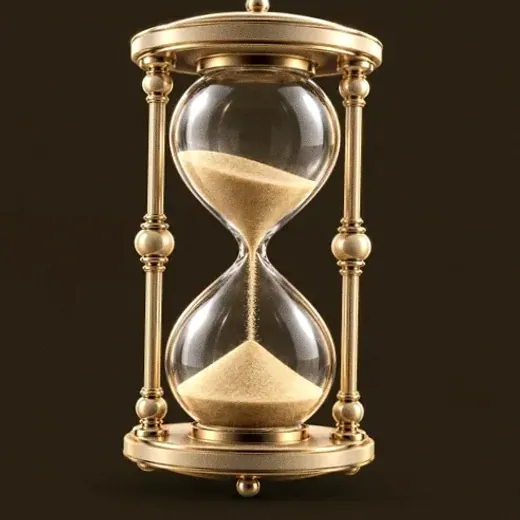 Ornate hourglass — Kingmaker Casino