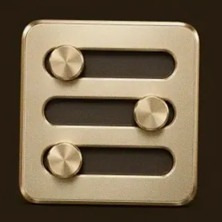 Three-knob control panel — Kingmaker Casino