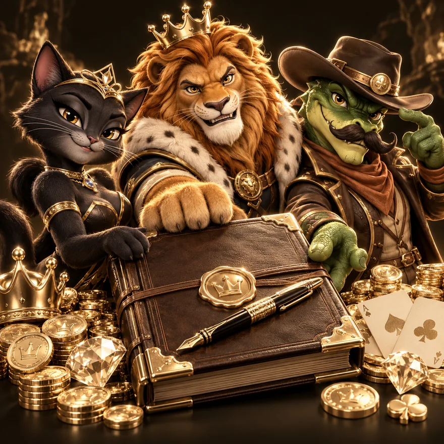 Leather casino ledger — Kingmaker Casino