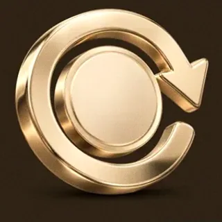 Gold circular arrow — Kingmaker Casino