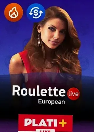 Roulette European live game cover
