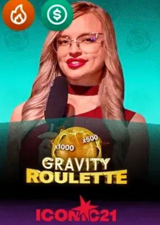 Gravity Roulette live game cover
