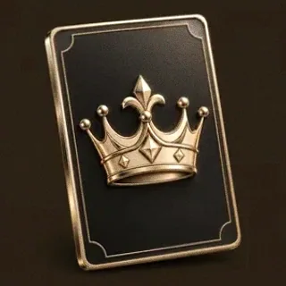 Crowned casino card — Kingmaker Casino